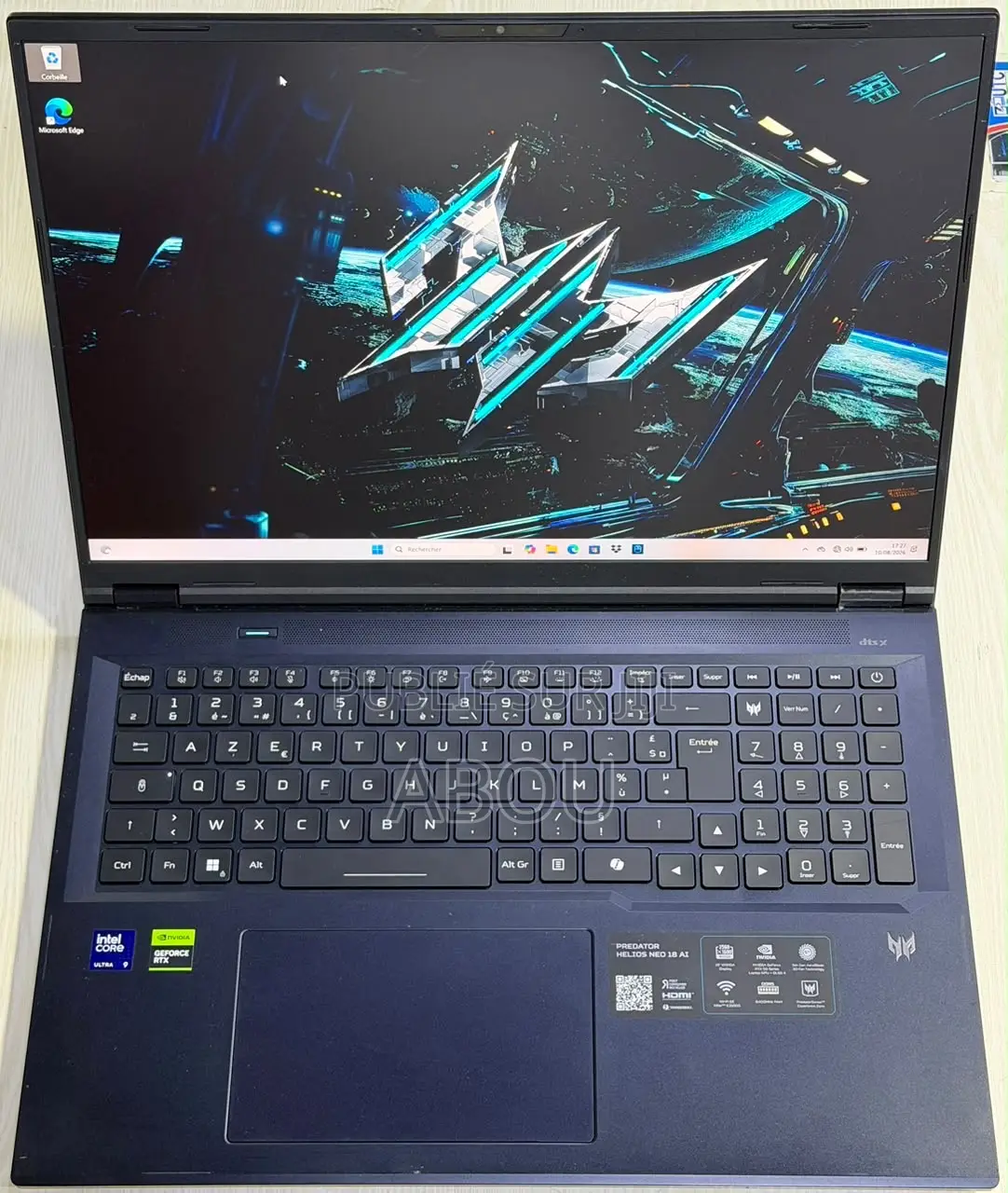 Nouveau Acer Predator Helios 18 32GB Intel Core Ultra 9 SSD 1T