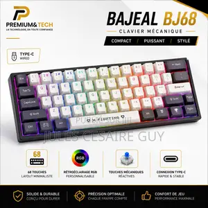 Clavier De Jeu Mécanique Filaire BAJEal BJ68