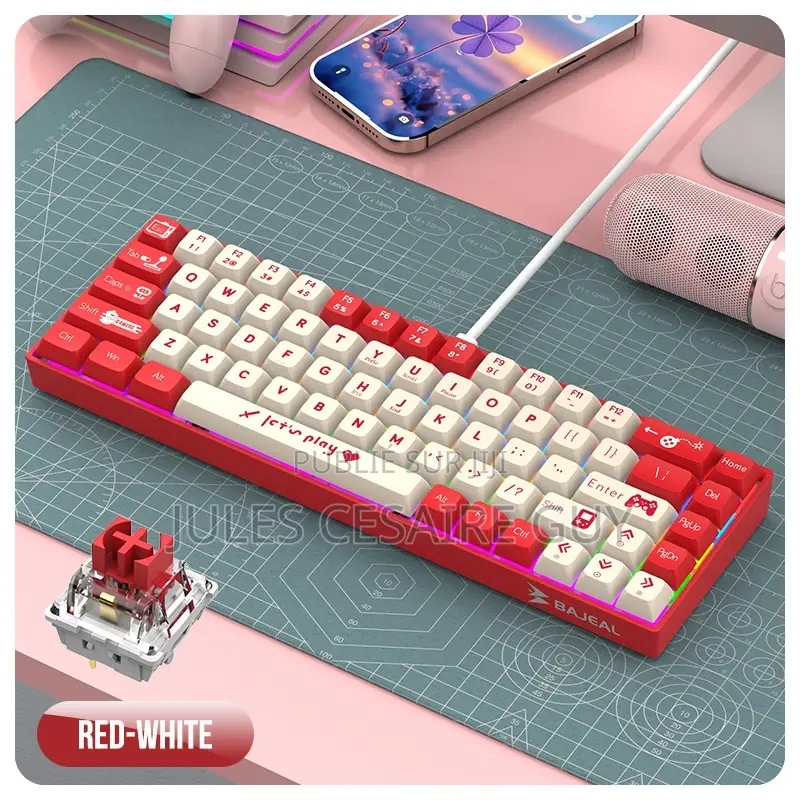 Clavier De Jeu Mécanique Filaire BAJEal BJ68