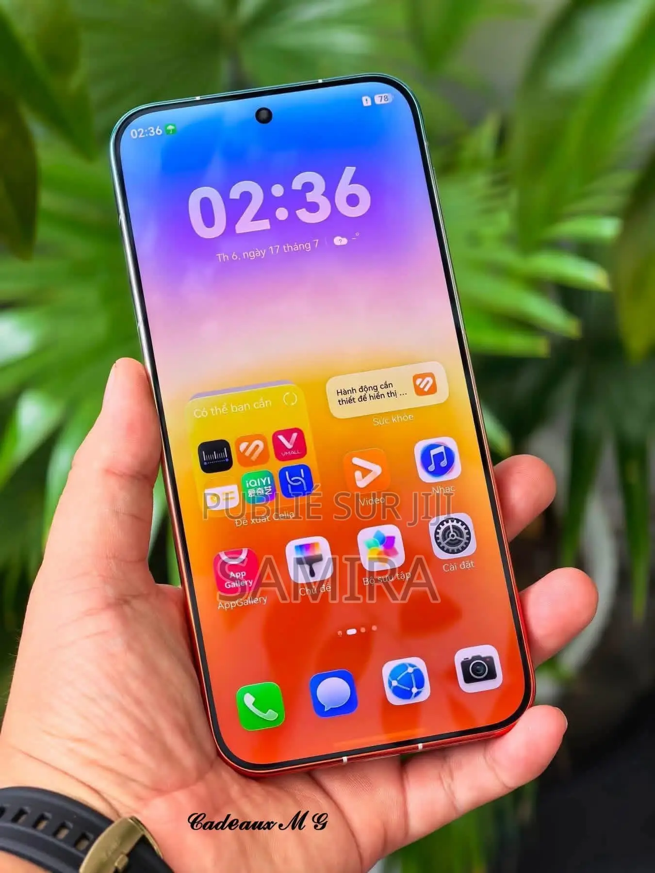 Nouveau Huawei Pura 80 5G 256 GB Noir