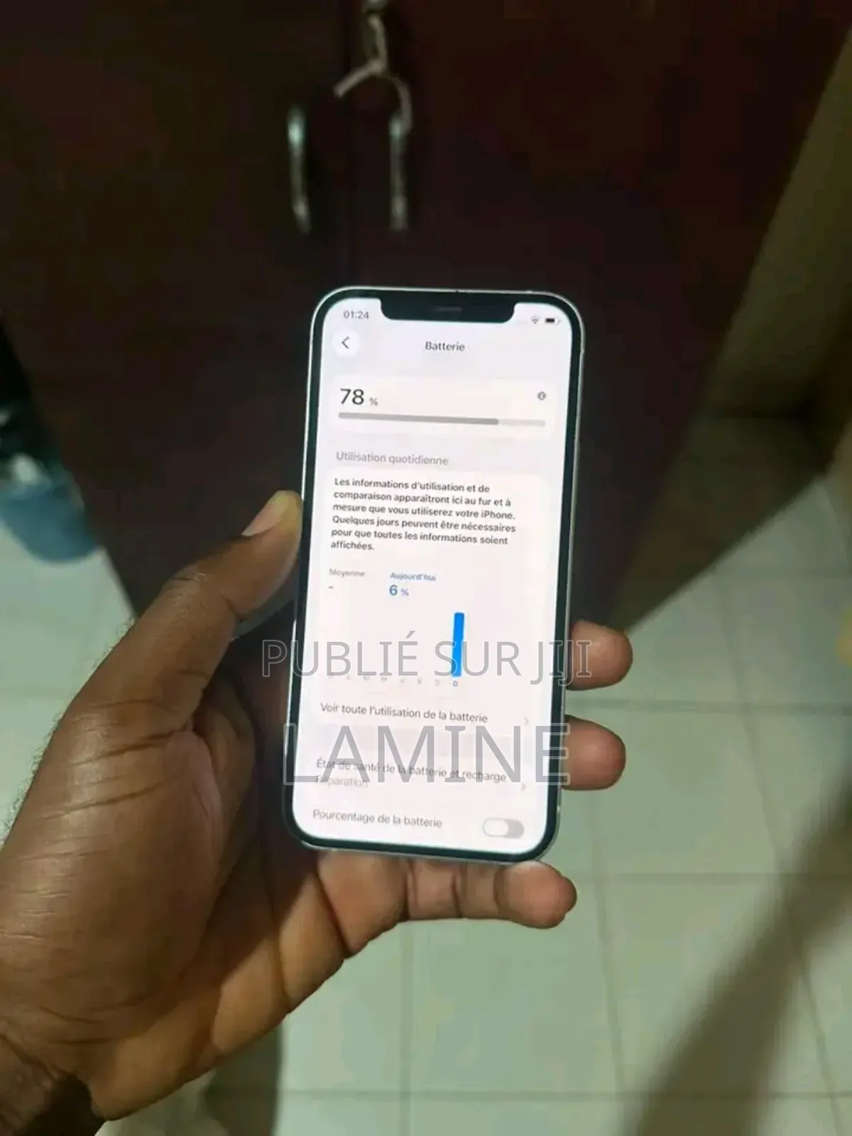Nouveau Apple iPhone 12 128 GB Blanc