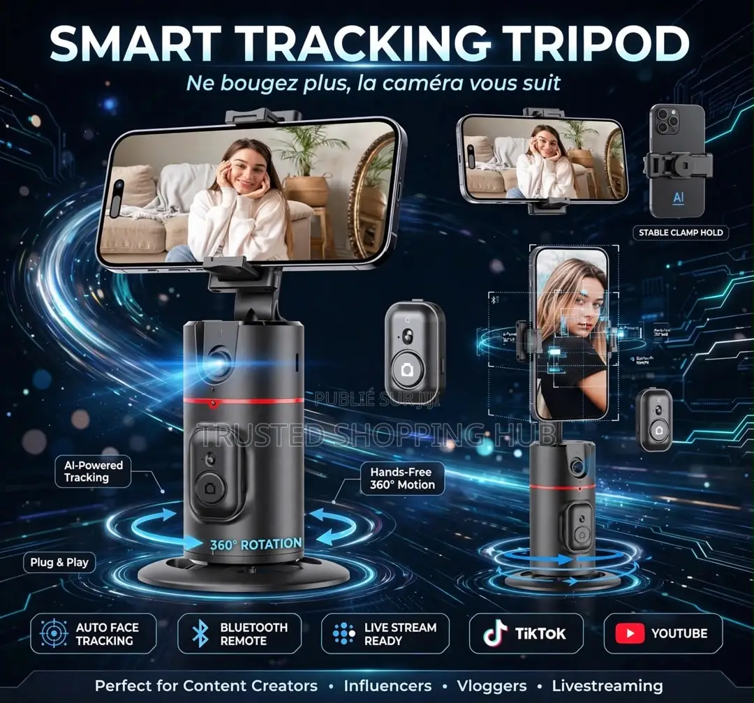 Trépied Et Perche À Selfie Intelligent QO2