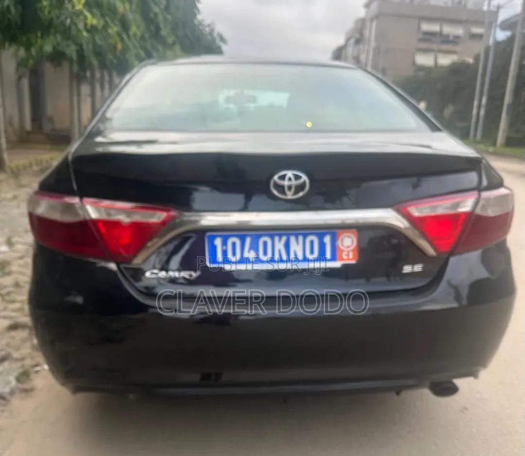 Toyota Camry 2017 Noir