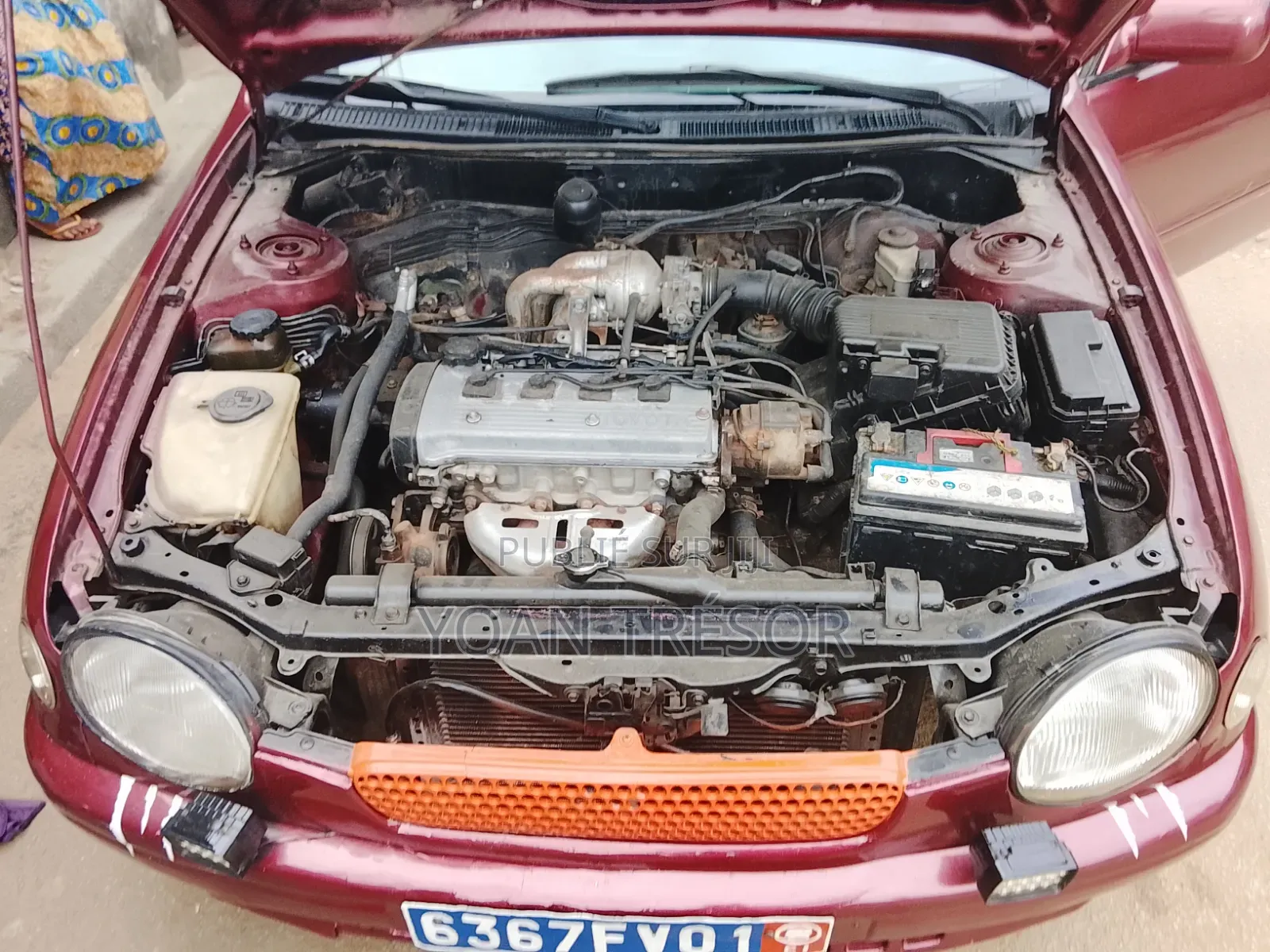 Toyota Corolla 1999 Bordeaux