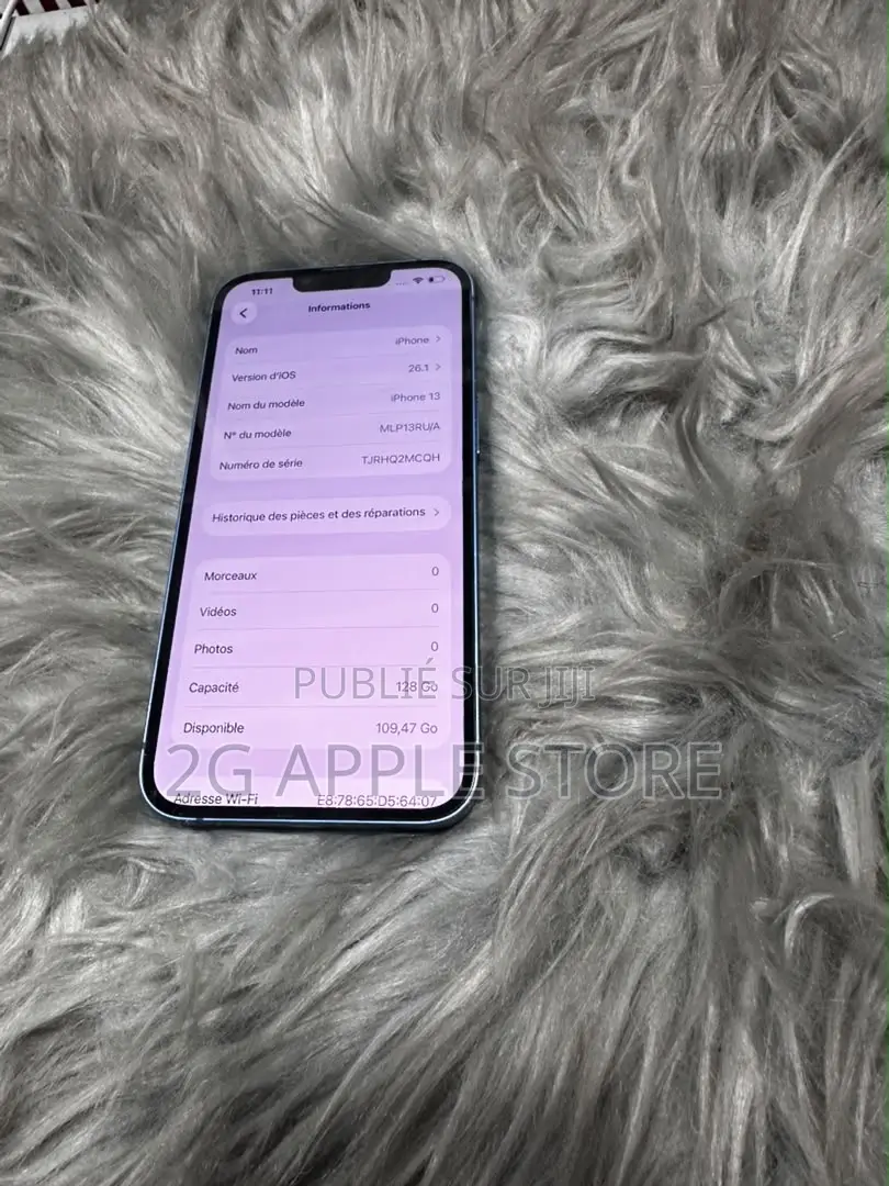 Nouveau Apple iPhone 13 128 GB Bleu