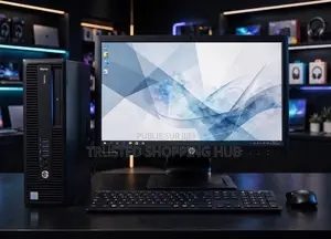 Ordinateur de bureau HP EliteDesk 705 G3 8GB Intel Core i3 HDD+SSD 1T