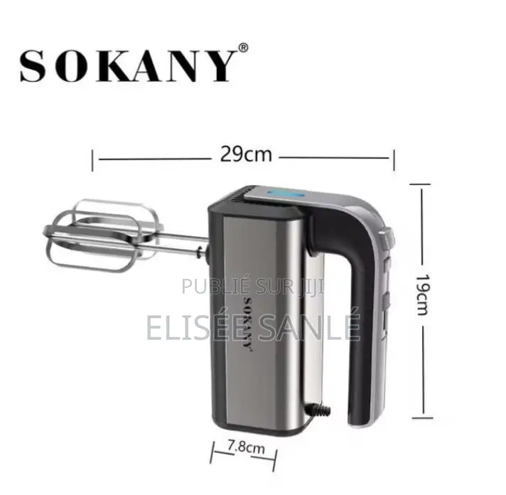 Le Batteur Électrique À Main Sokany CX-6651