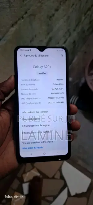 Nouveau Samsung Galaxy A56 128 GB Noir