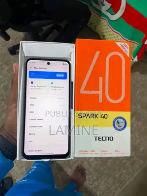 Nouveau Tecno Spark 40 256 GB Gris