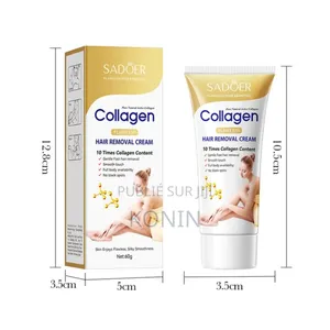 Crème Dépilatoire Blanchissante À La Vitamine C