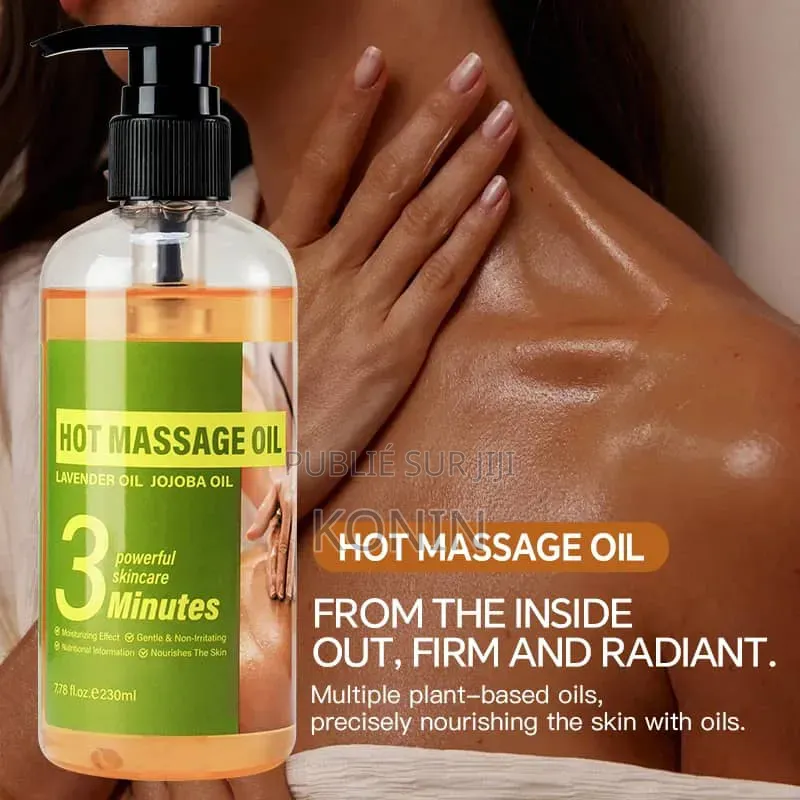 Huile De Massage Chauffante