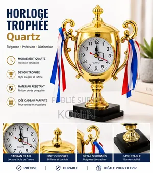 Horloge Trophée Quartz