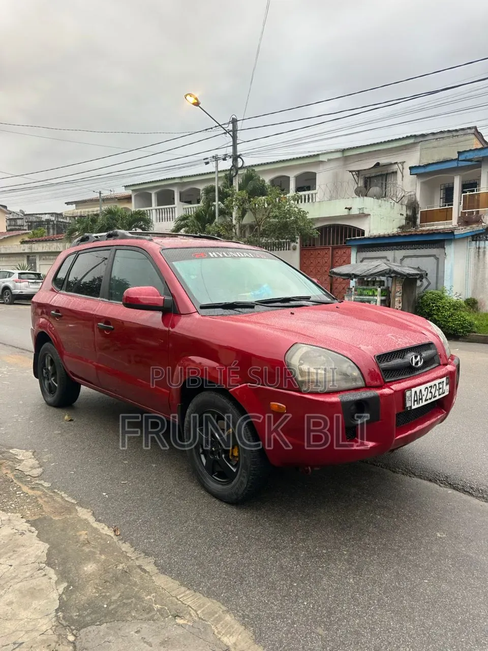 Hyundai Tucson 2008 Rouge
