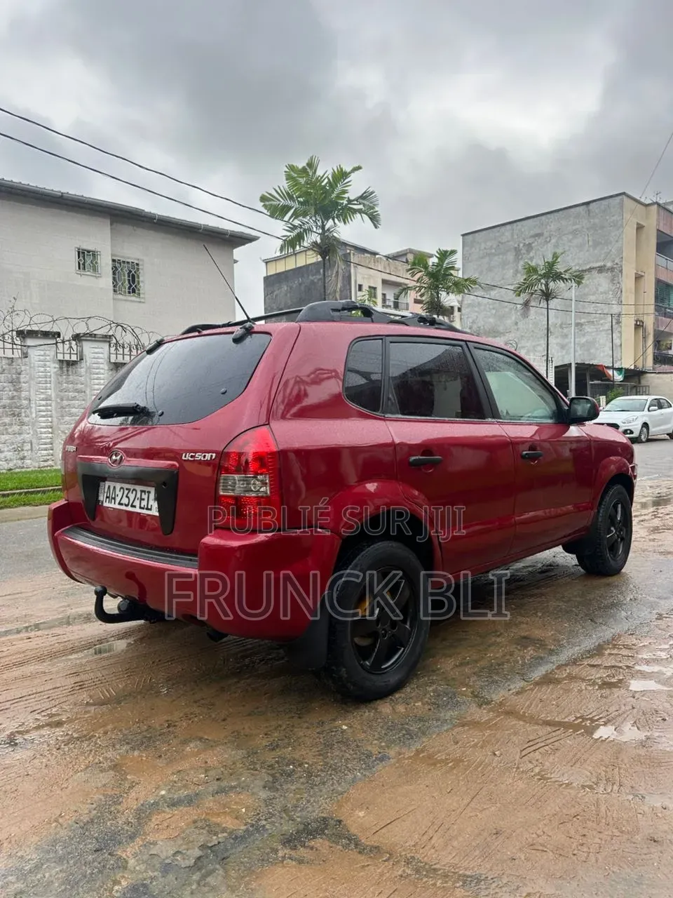 Hyundai Tucson 2008 Rouge