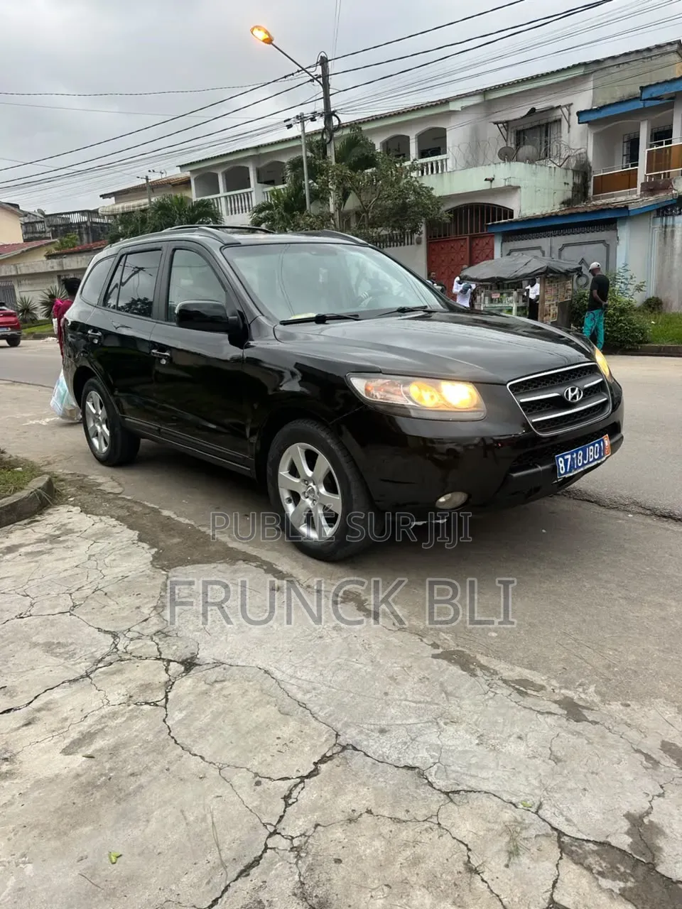 Hyundai Santa Fe 2008 Noir