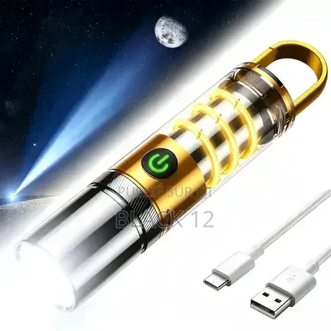 Lampe Torche De Poche Multifonction