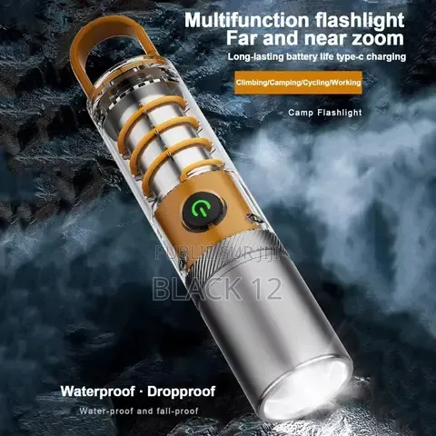 Lampe Torche De Poche Multifonction