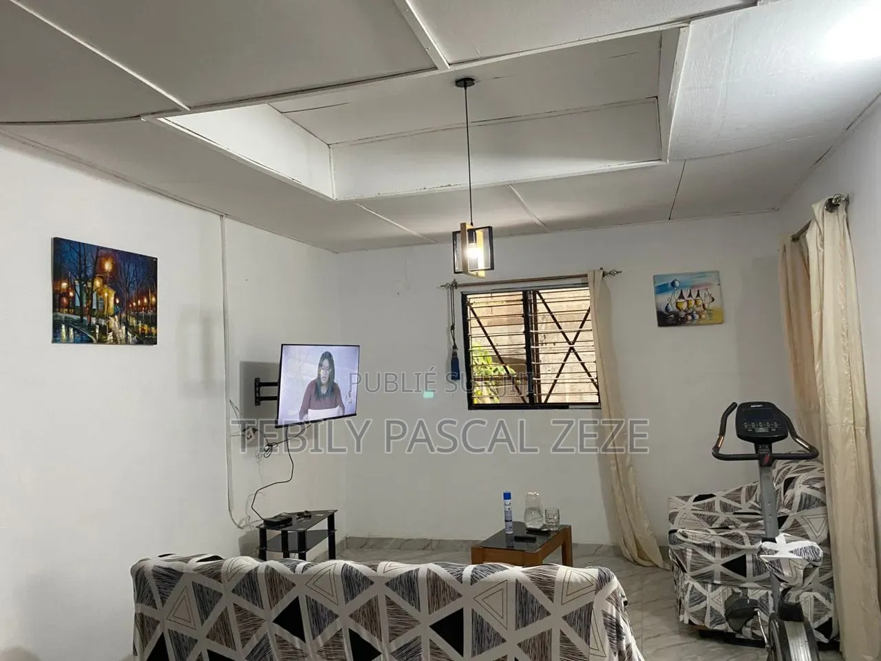 Paiisible Villa Résidence Meublée De 4 Chambres Climatisées Eau Chaude