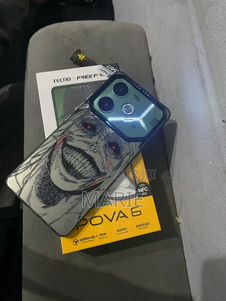 Nouveau Tecno Pova 6 Neo 256 GB Noir