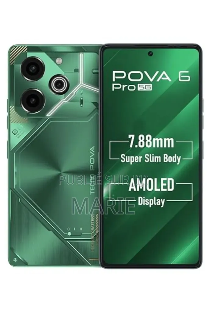 Nouveau Tecno Pova 6 Neo 256 GB Noir