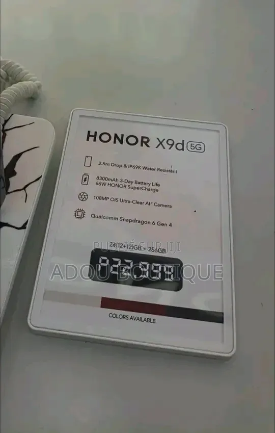 Nouveau Honor X9b 5G 256 GB Autre
