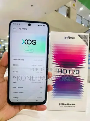 Nouveau Infinix Hot 70 128 GB Autre