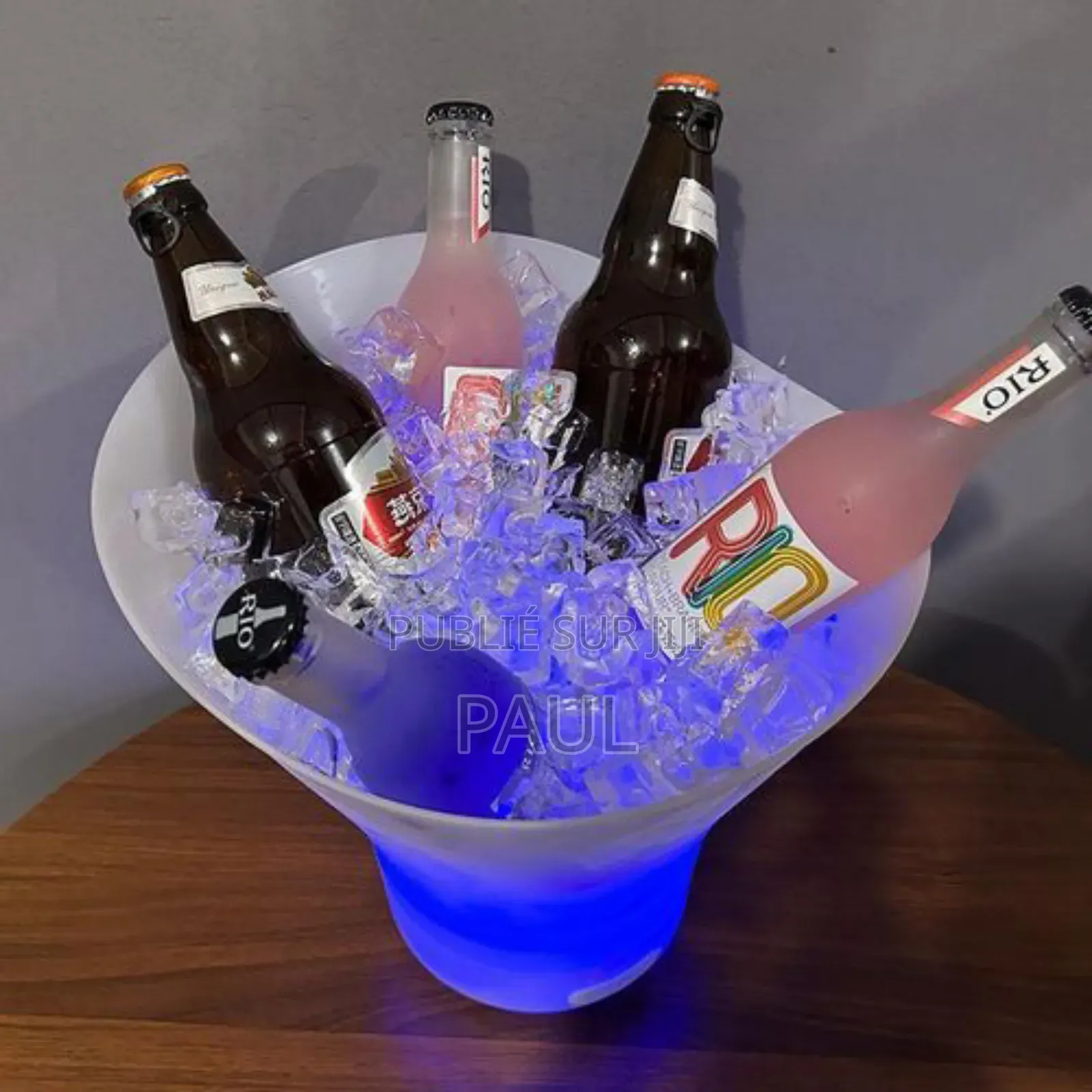 Sceaux De Glace Lumineux a Haut Parleur
