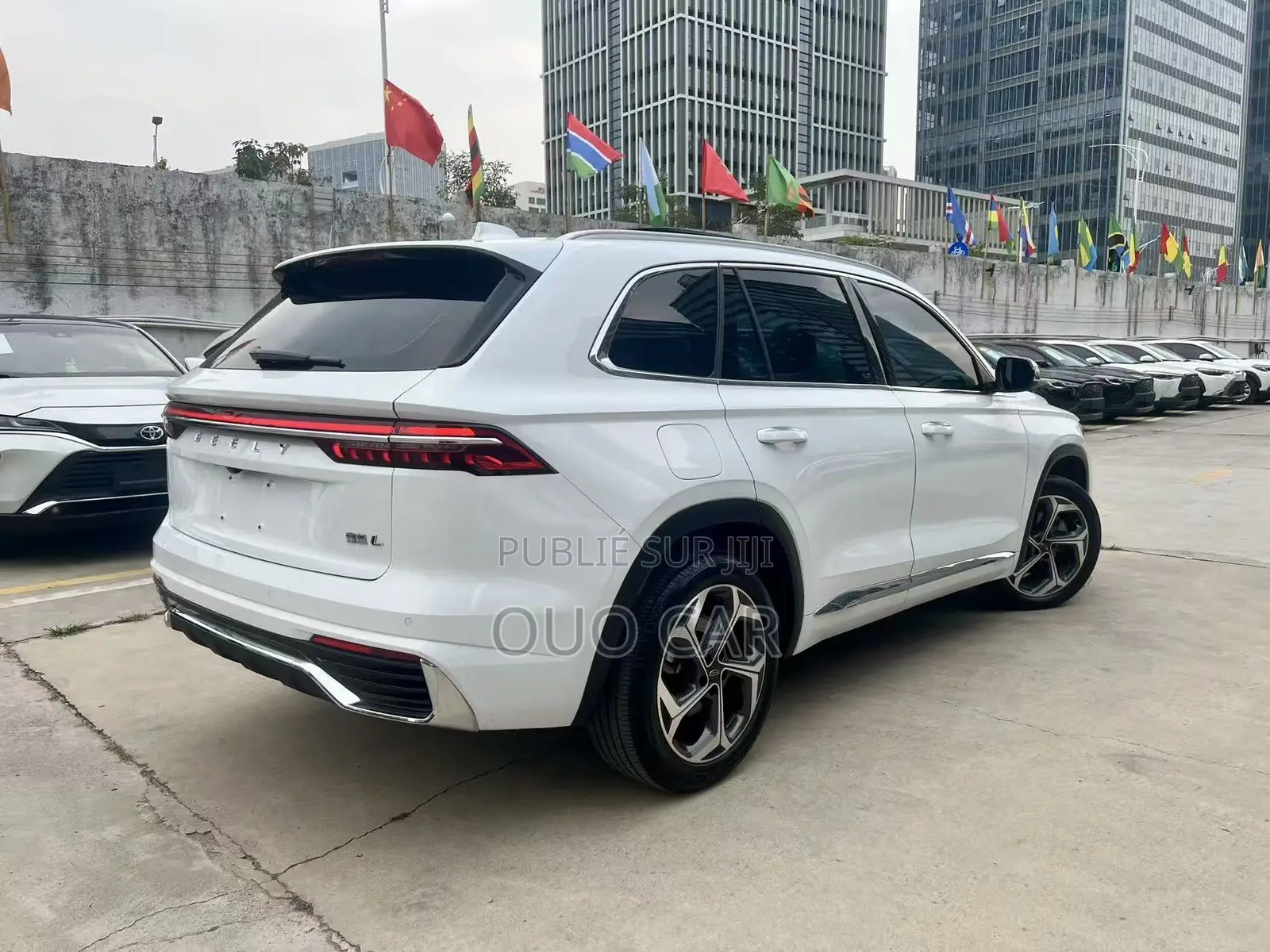 Geely Monjaro Flagship 2024 Blanc