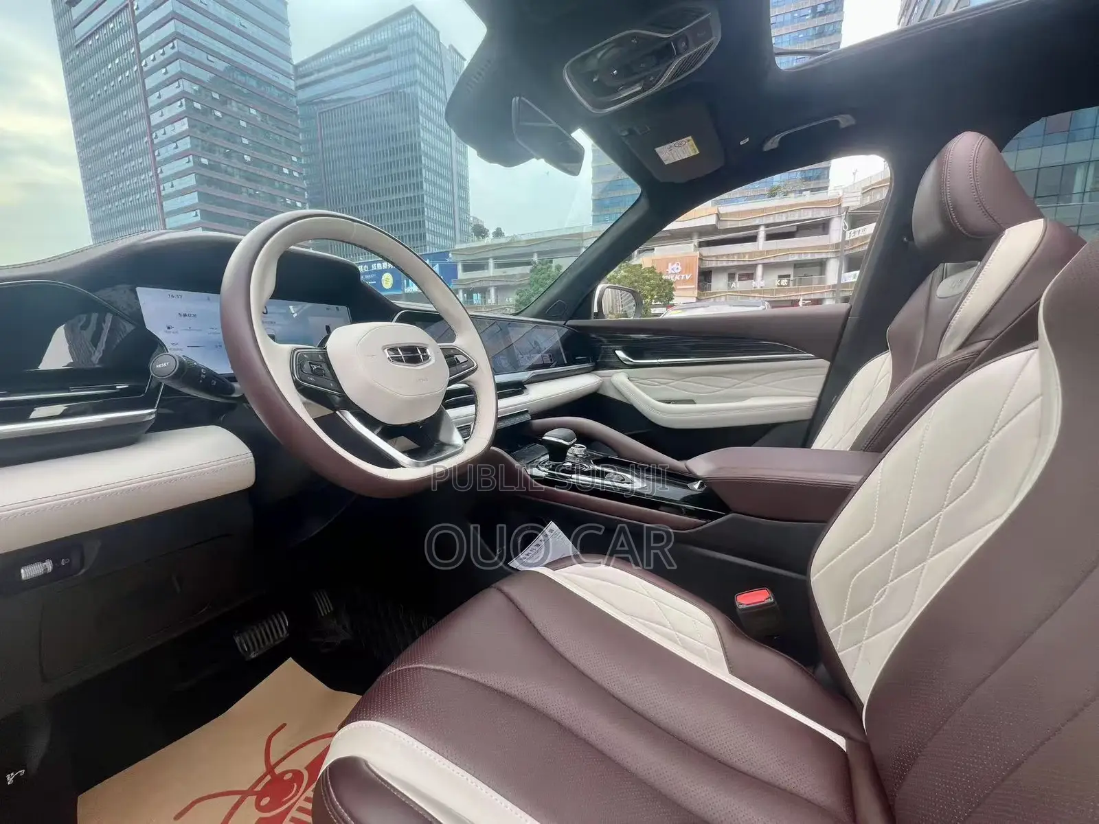 Geely Monjaro Flagship 2024 Blanc