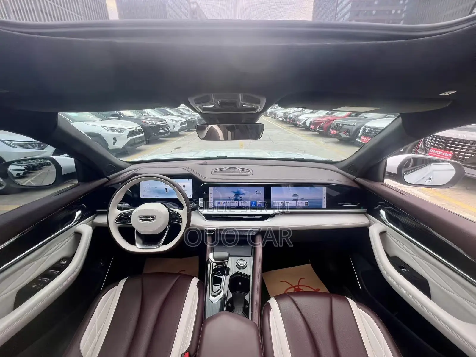 Geely Monjaro Flagship 2024 Blanc