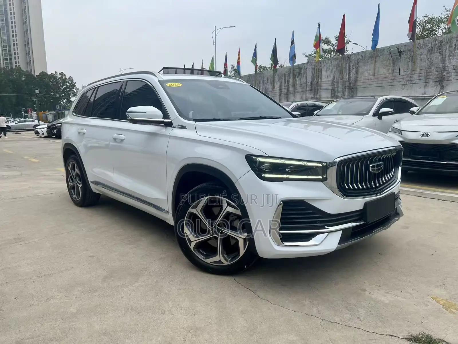 Geely Monjaro Flagship 2024 Blanc