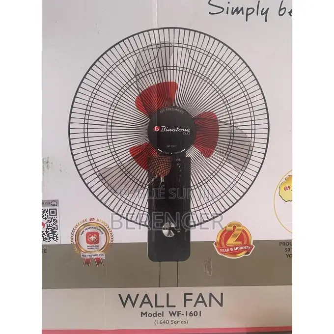 Ventilateur Mural Wf-1601 Binatone