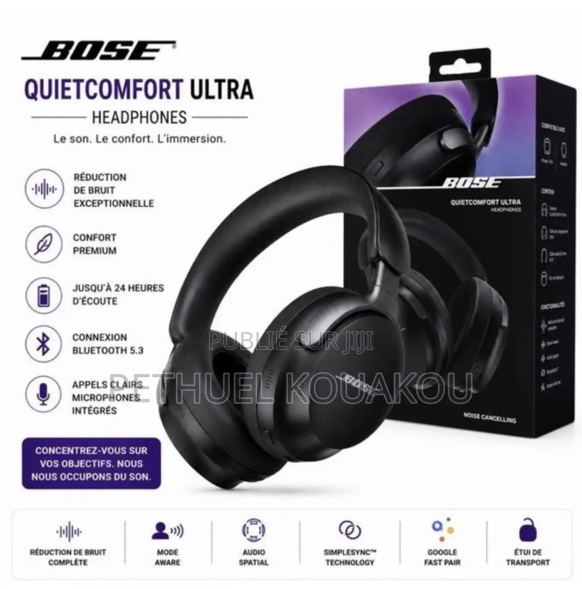 Casque Bose Quietconfort Ultra