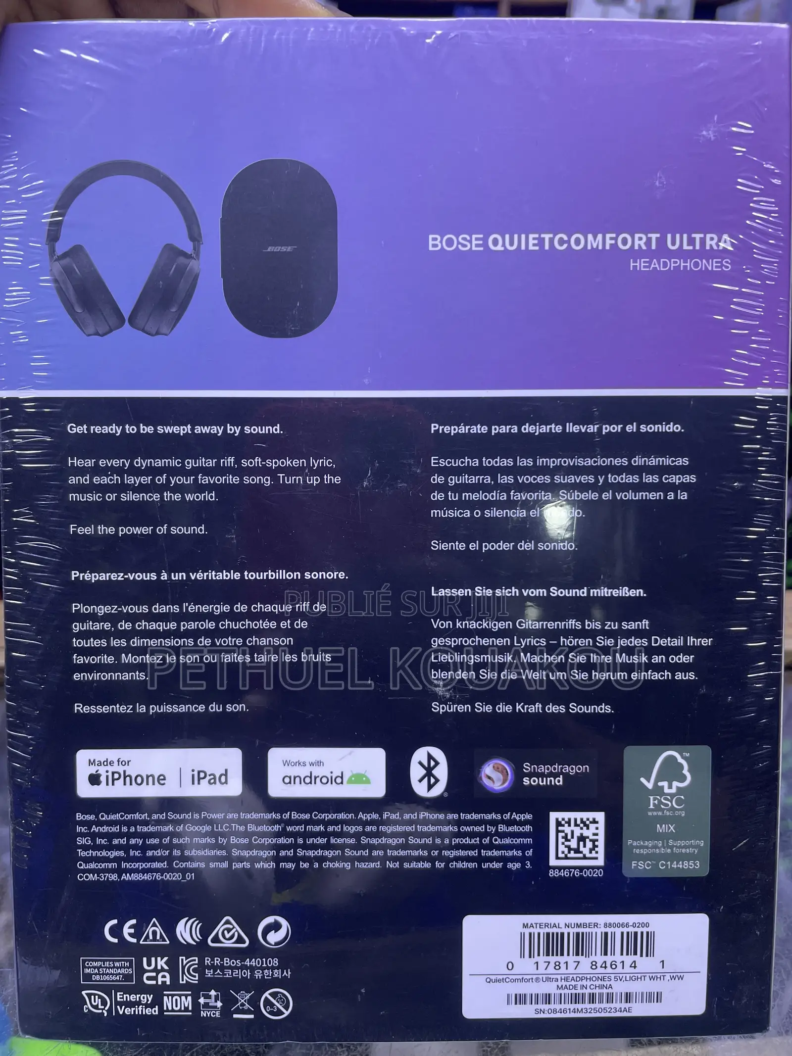 Casque Bose Quietconfort Ultra
