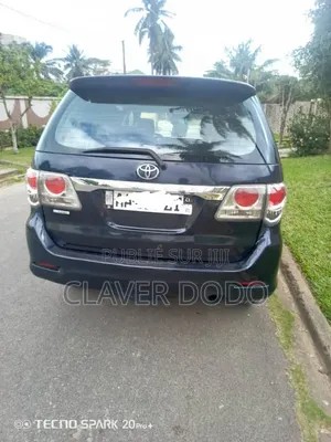 Toyota Fortuner 2016 Noir