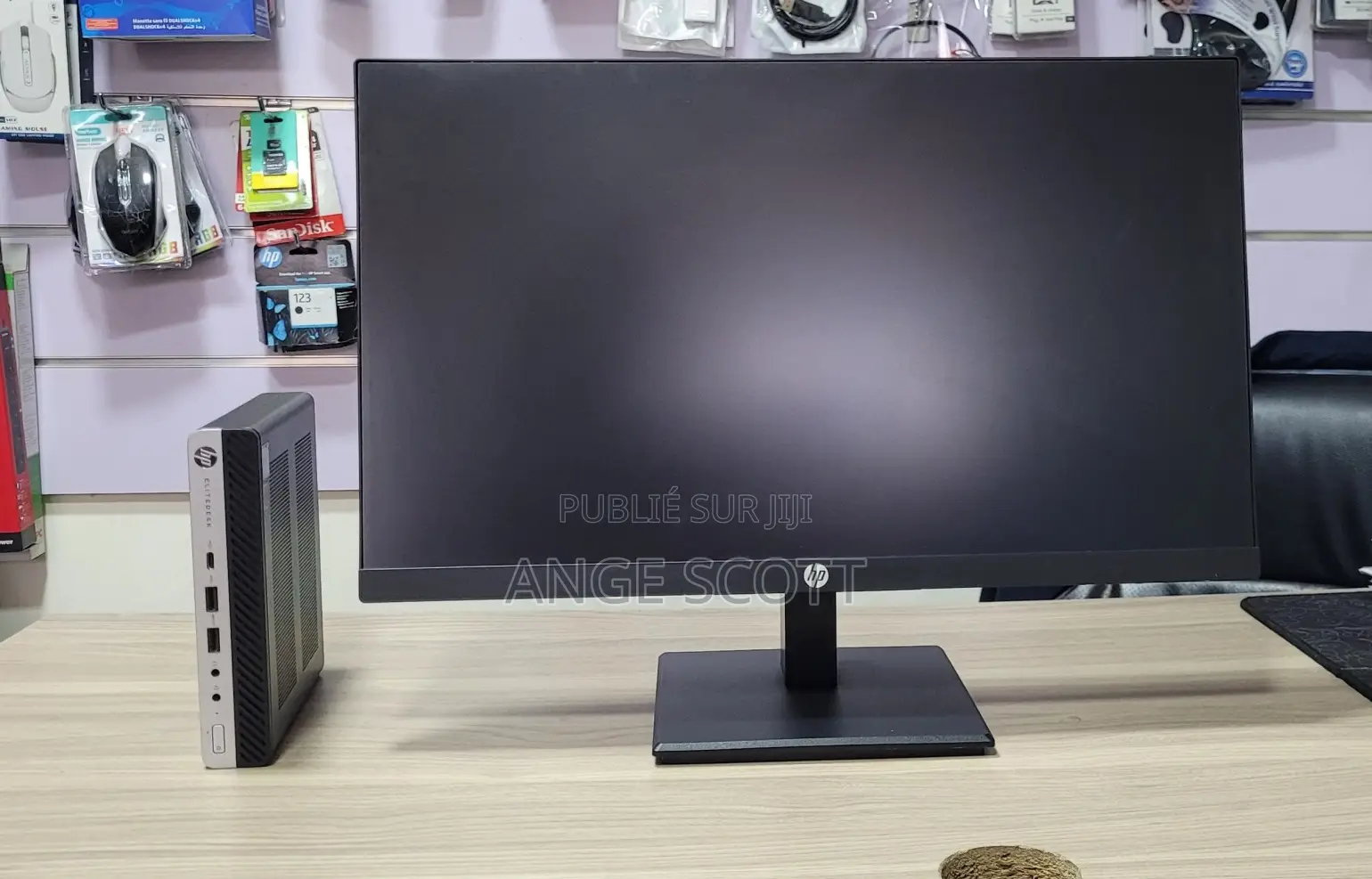 Ordinateur de bureau HP ProDesk 400 G4 8GB Intel Core i5 SSD 256GB