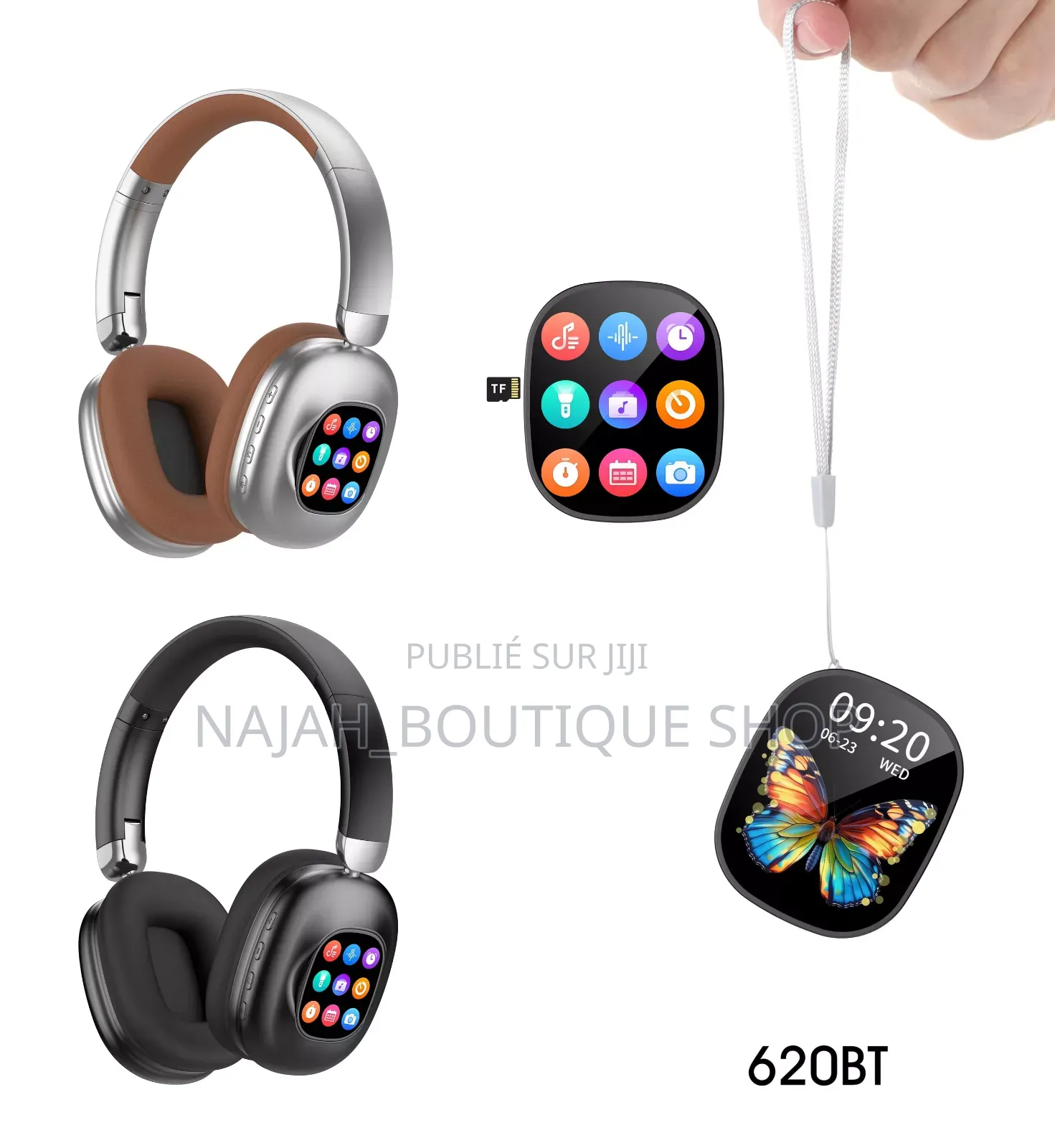 Casque Bluetooth Magnétique 620BT