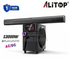 Woofer ALITOP SP-2533 - Home Cinéma Chaîne HI-FI - Son Puissant