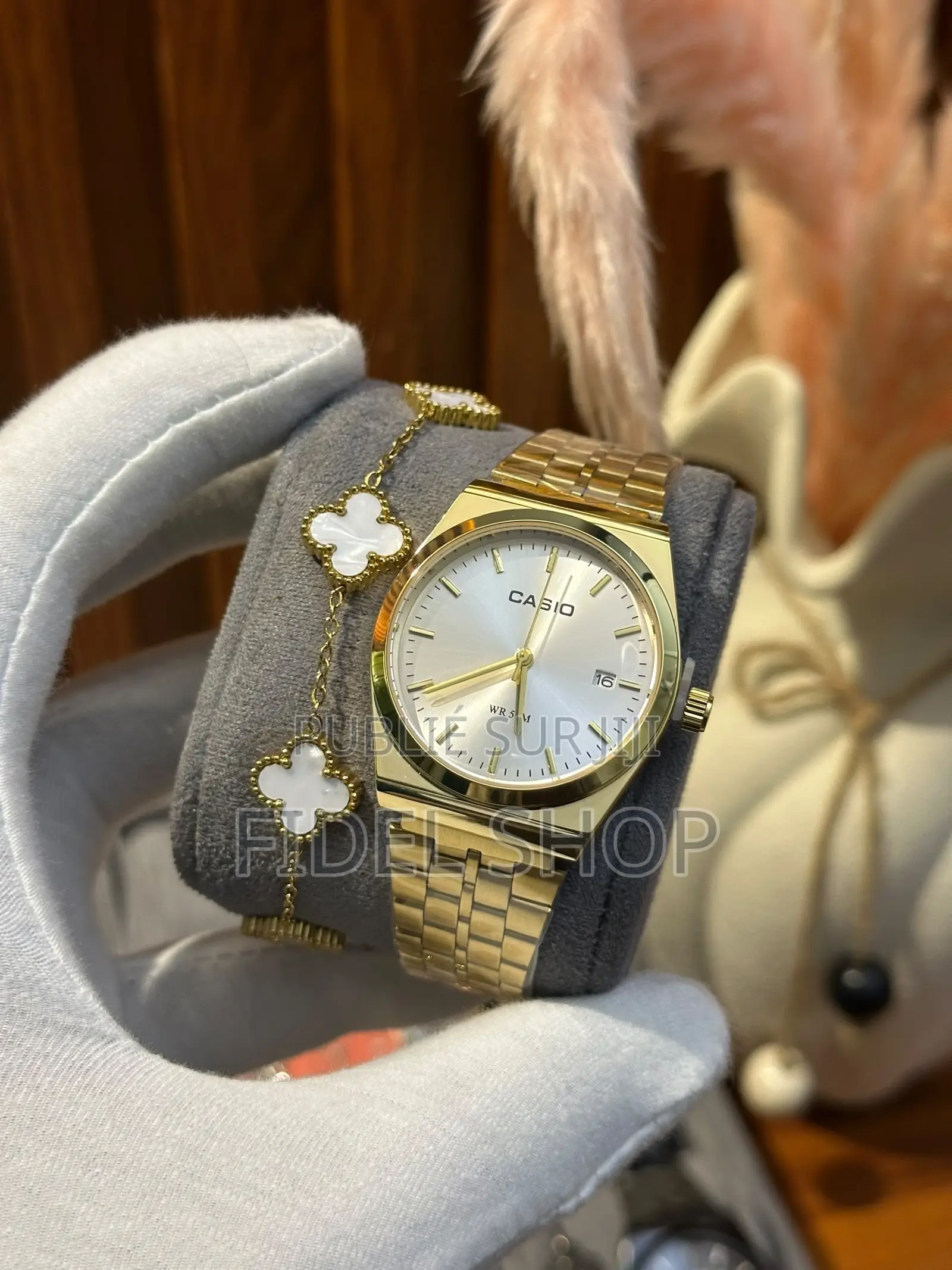 Casio Mixte -Homme Et Femme Plus Bracelet