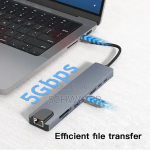 Hub USB-C 8-en-1 UNIEAN