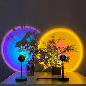 Lampe Sunset RGB – 16 Couleurs Avec Télécommande*
‎
‎