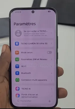 Nouveau Tecno Camon 50 Ultra 512 GB Argenté