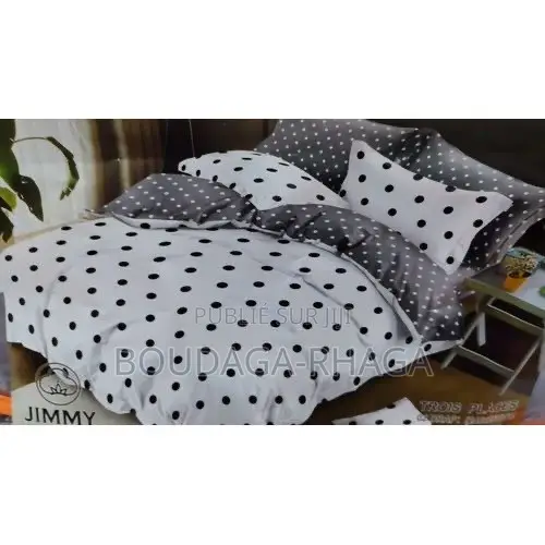 Ensemble De Literie Draps De 2 Place Et 2 Tais D’oreiller