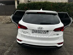Hyundai Santa Fe 2018 Blanc