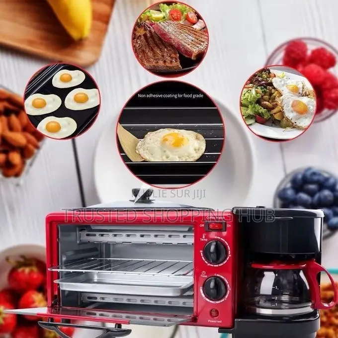 Appareil De Petit-Déjeuner Multifonction 3 en 1