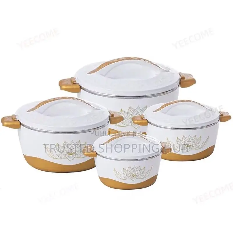 4 Recipiants Isothermes Chauffe Plats