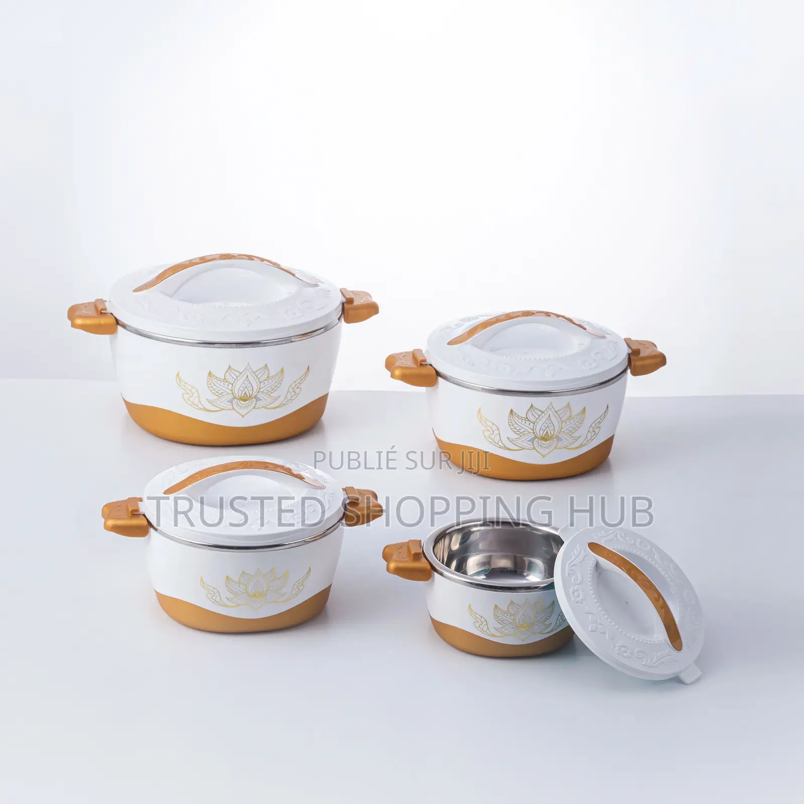 4 Recipiants Isothermes Chauffe Plats