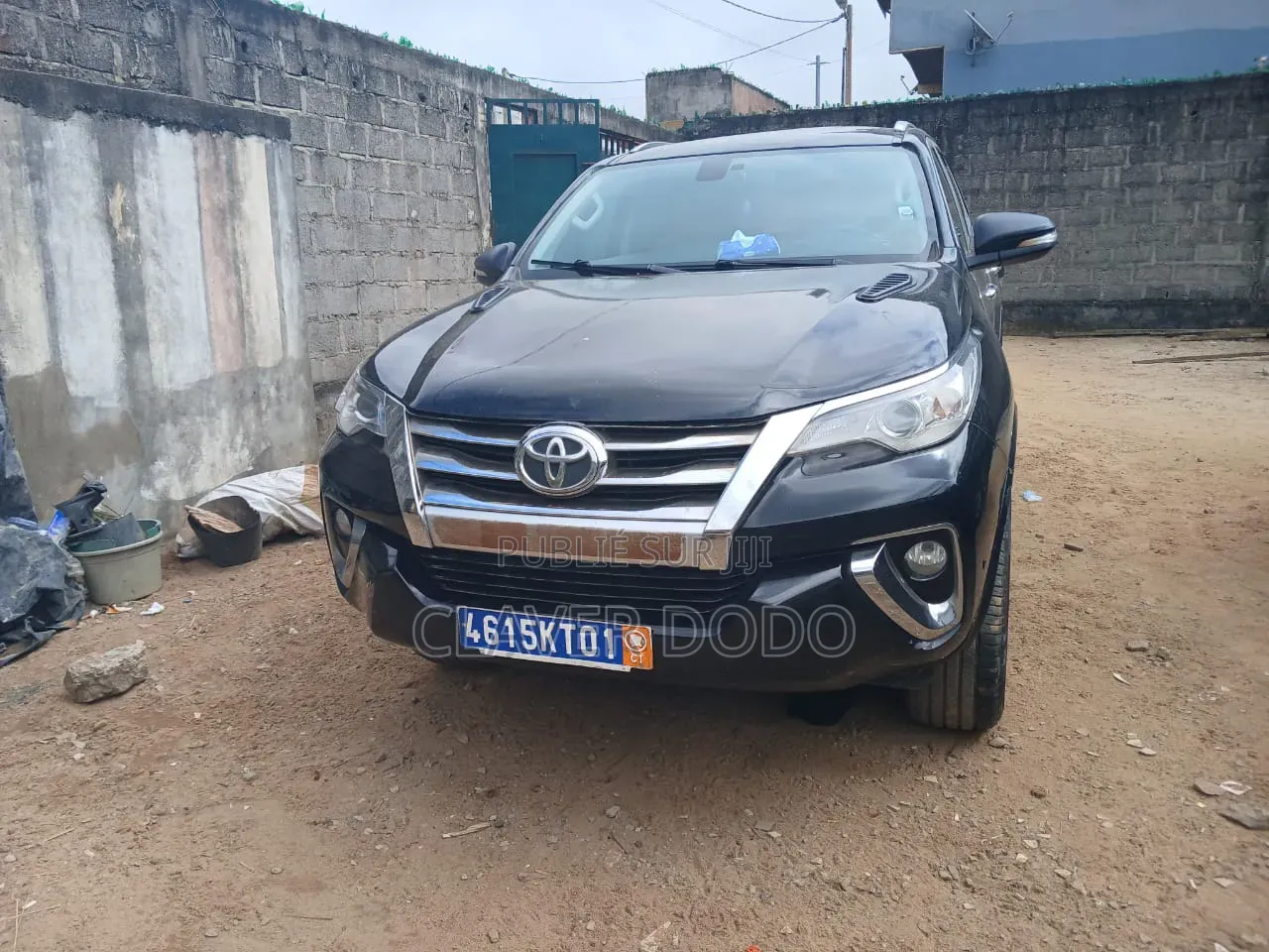Toyota Fortuner 2020 Noir