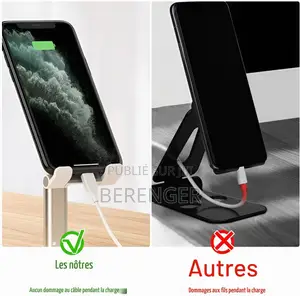 Support De Téléphone Portable Pliable Et Télescopique
