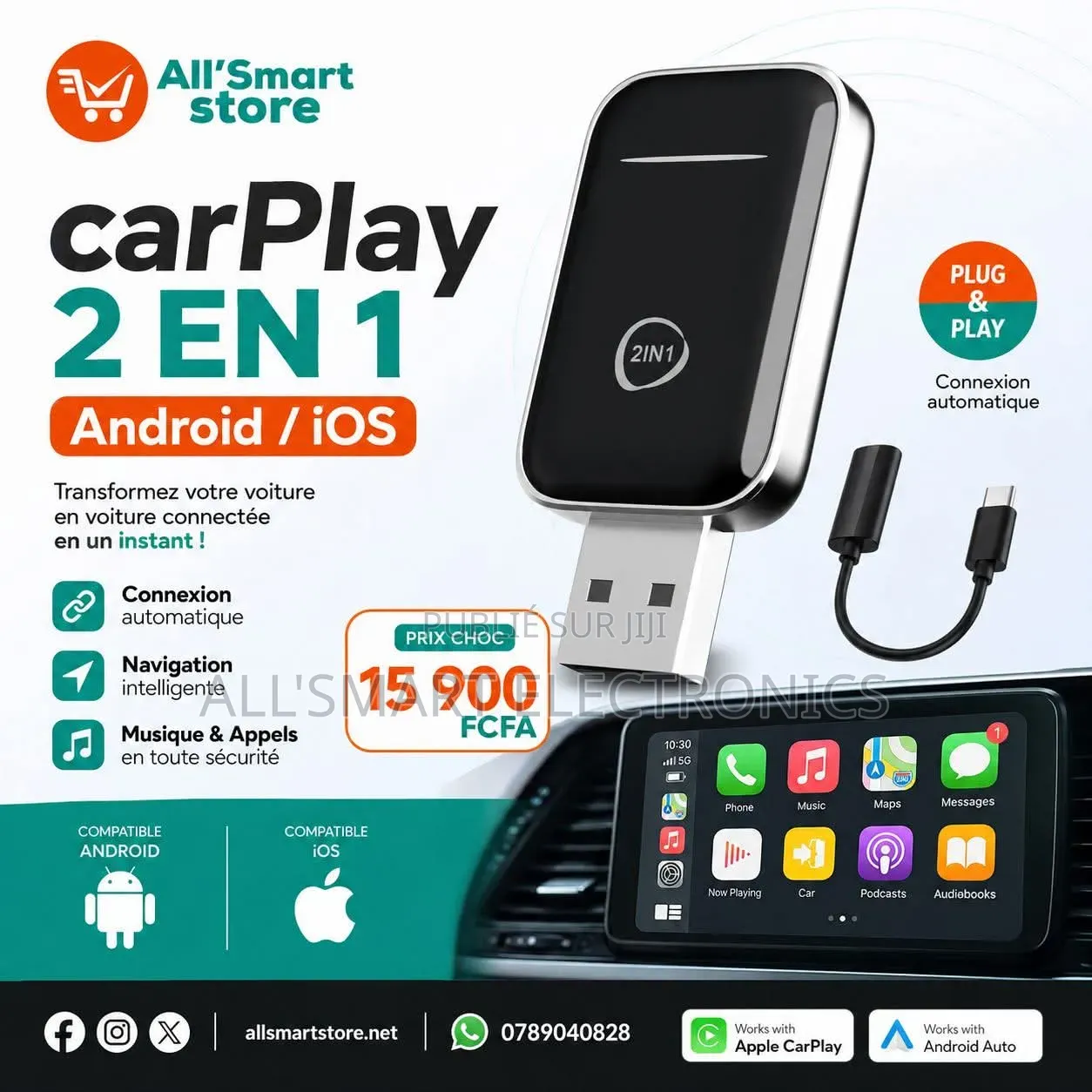 Carplay Pour iOS Et Android